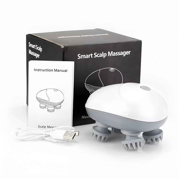 Electric scalp massager