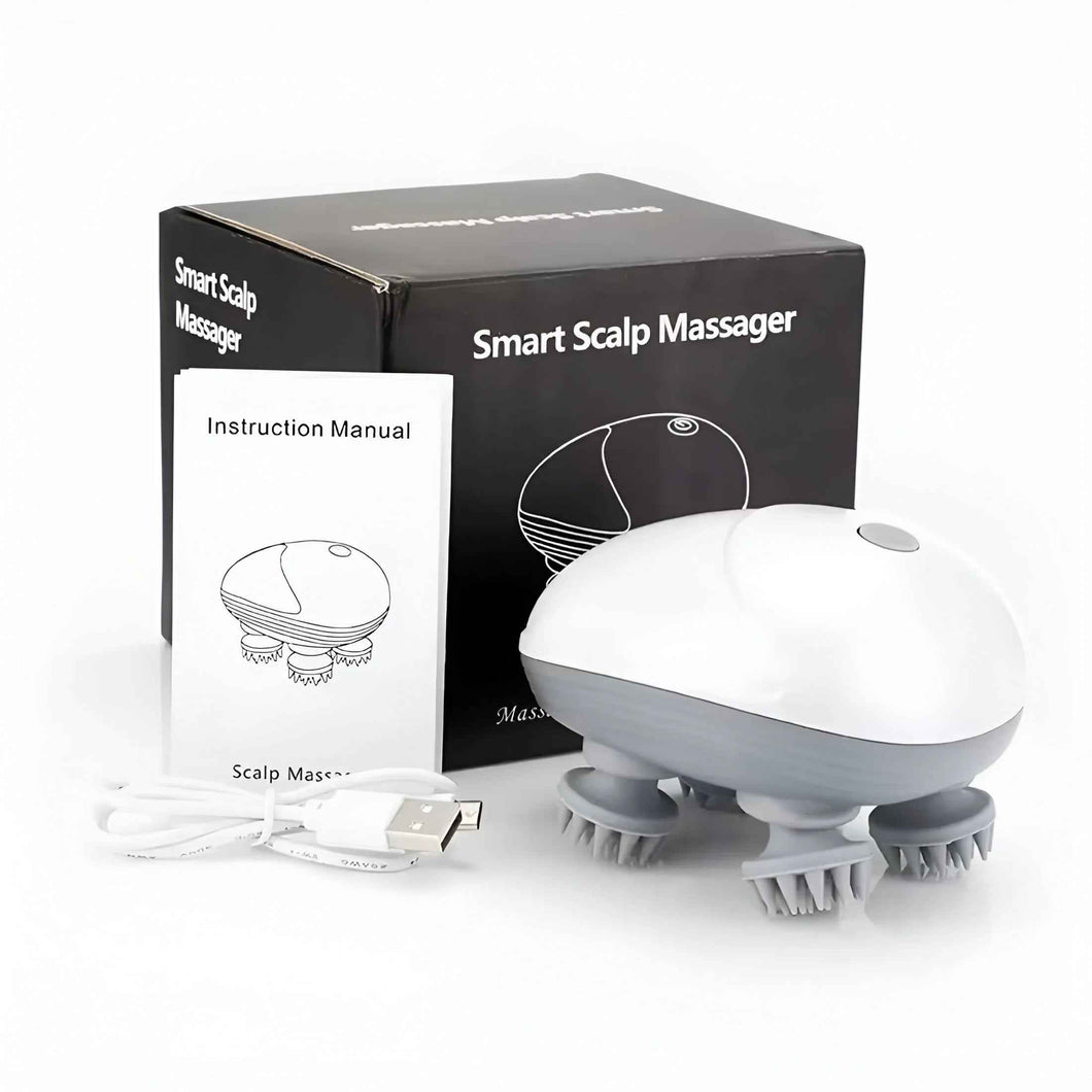 Electric scalp massager