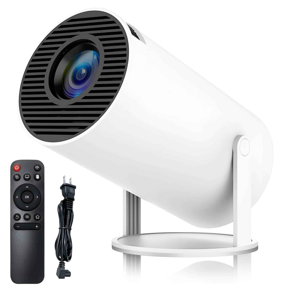 The Whimsify Store Ultra HD Mini Projector - Portable 4K Home Cinema for Stunning Visuals
