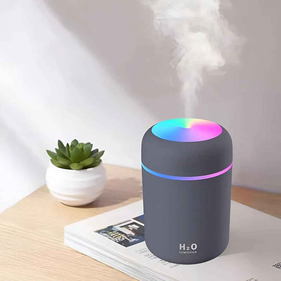 The Whimsify H2O Ultrasonic Cool Mist Humidifier for Home & Bedroom.