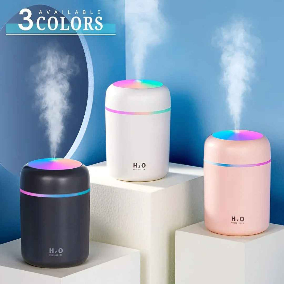 The Whimsify H2O Ultrasonic Cool Mist Humidifier for Home & Bedroom.