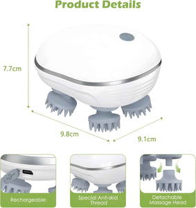 Electric scalp massager