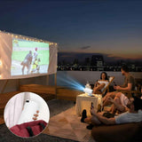 The Whimsify Store Ultra HD Mini Projector - Portable 4K Home Cinema for Stunning Visuals