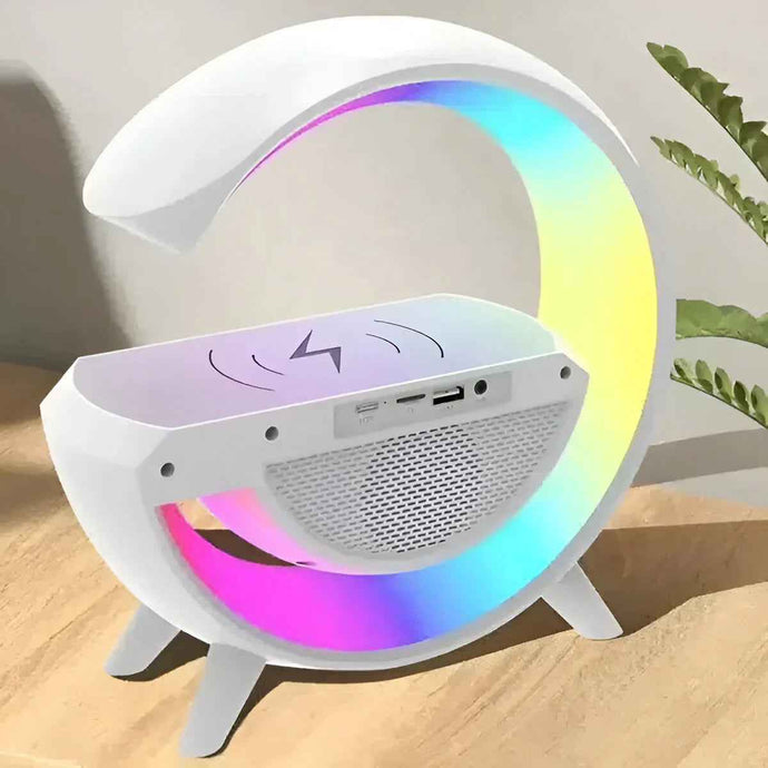G Lamp speaker & wireless charger