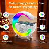 G Lamp speaker & wireless charger