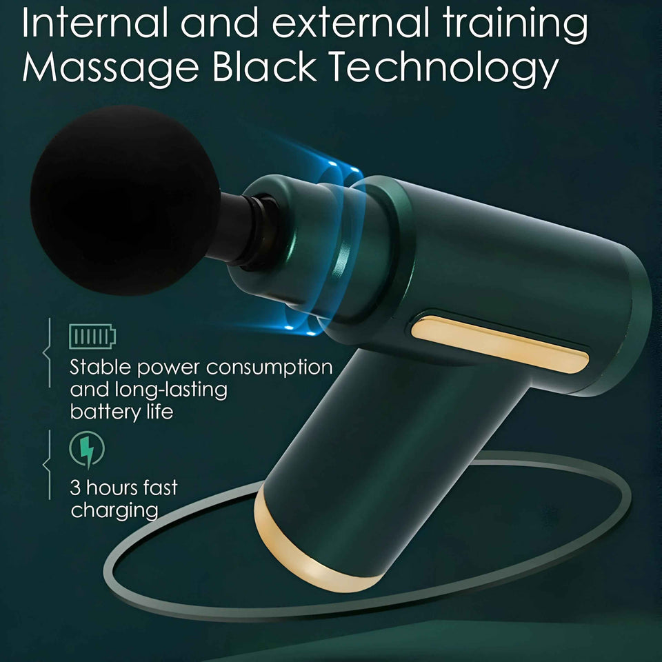 Massager Gun for Muscle Recovery - Deep Tissue Relief and Relaxation