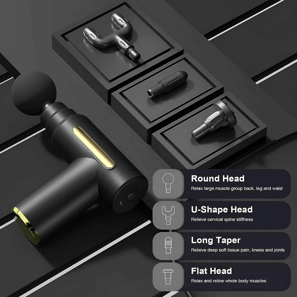 Massager Gun for Muscle Recovery - Deep Tissue Relief and Relaxation