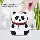 Silicone Panda Lamp - Cute Night Light for Kids’ Rooms