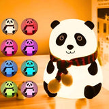 Silicone Panda Lamp - Cute Night Light for Kids’ Rooms